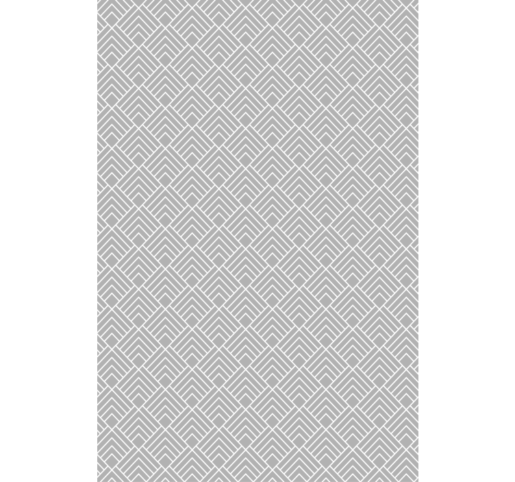 Papier peint scandinave lignes grises en zigzag - TenStickers