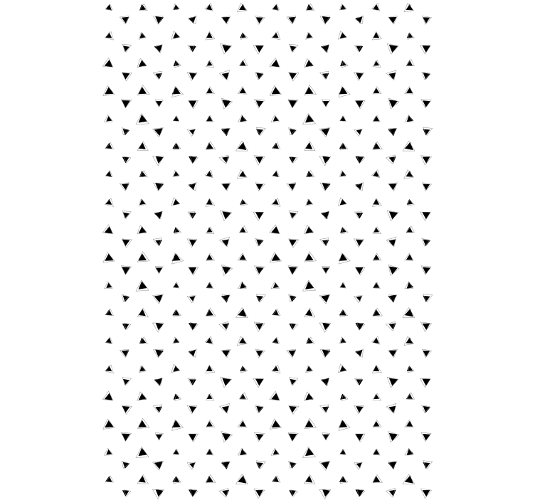 Papier peint scandinave triangles 3d noir et gris - TenStickers