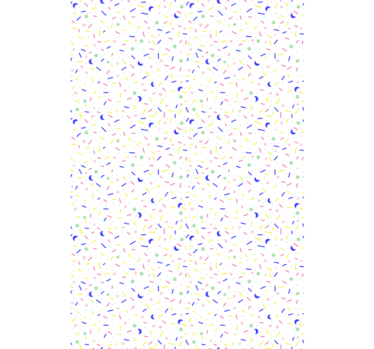 Papier peint scandinave motif de paillettes colorées - TenStickers