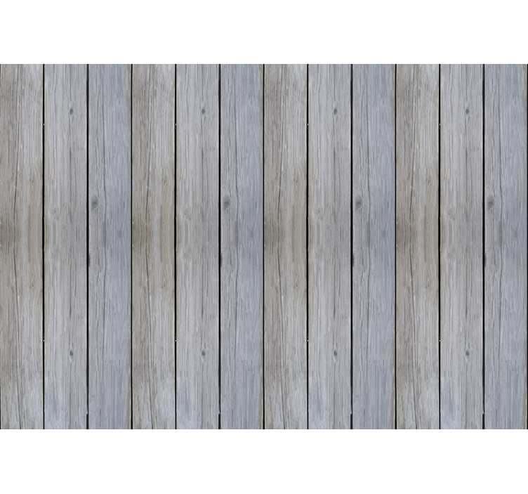 Papier peint scandinave bois brut gris - TenStickers