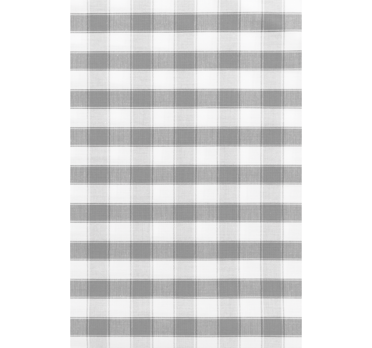 Papier peint salon motif à carreaux classique - TenStickers