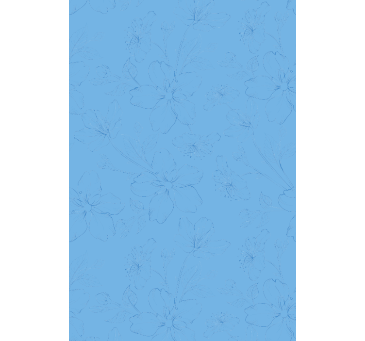 Papier peint salon surface inspirée par la botanique - TenStickers