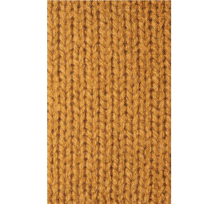 Papier peint salon motif tissu tricoté - TenStickers