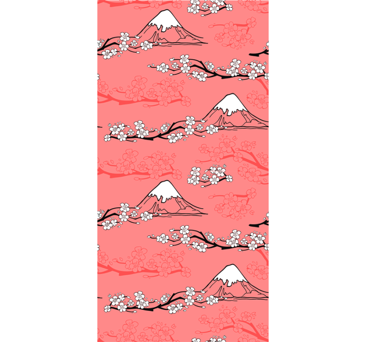 Papier peint arbre printemps - TenStickers