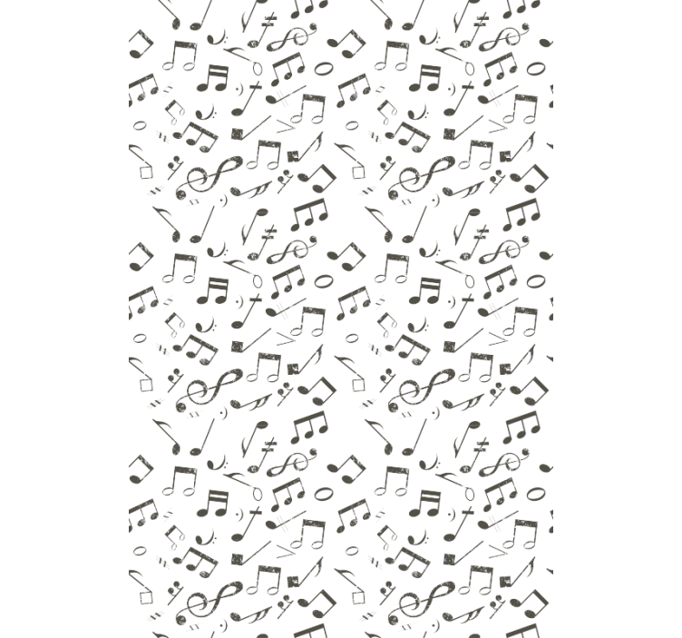 Papier peint bureau notes de musique - TenStickers