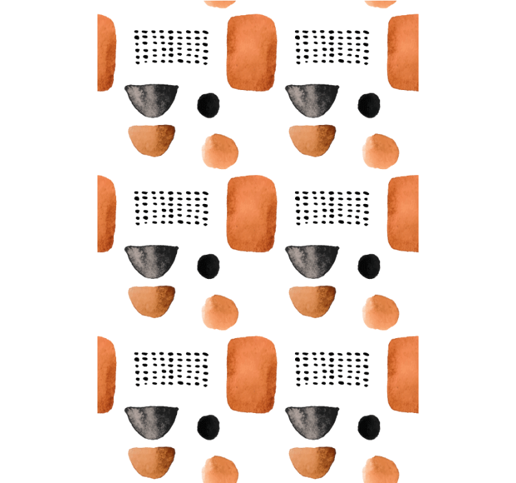 Papier peint bureau formes géométriques minimalistes - TenStickers