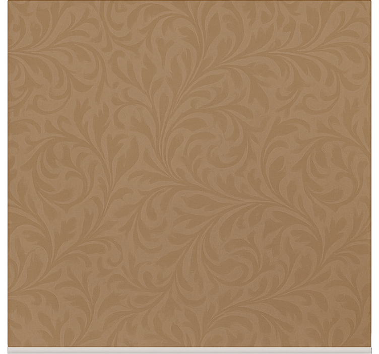 Papier peint salon design beige foncé élégant - TenStickers