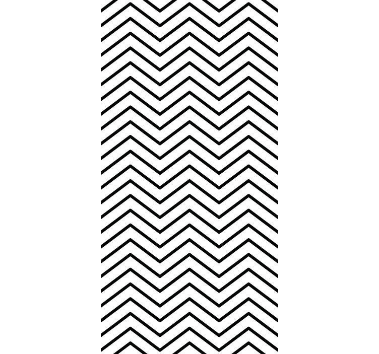 Papier peint moderne motif chevron - TenStickers