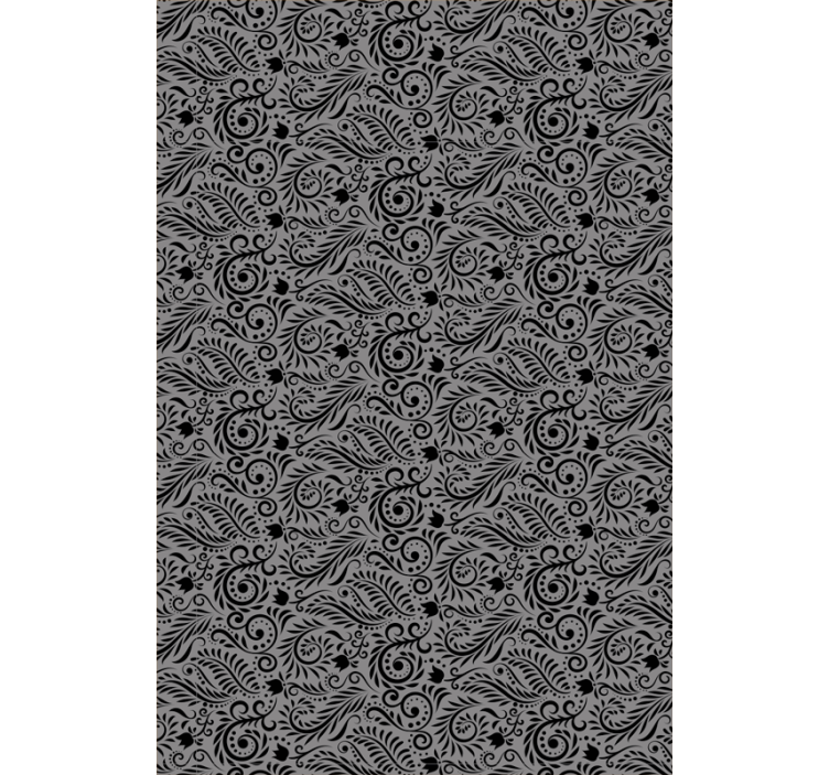 Papier peint moderne motifs tourbillonnants ornés - TenStickers
