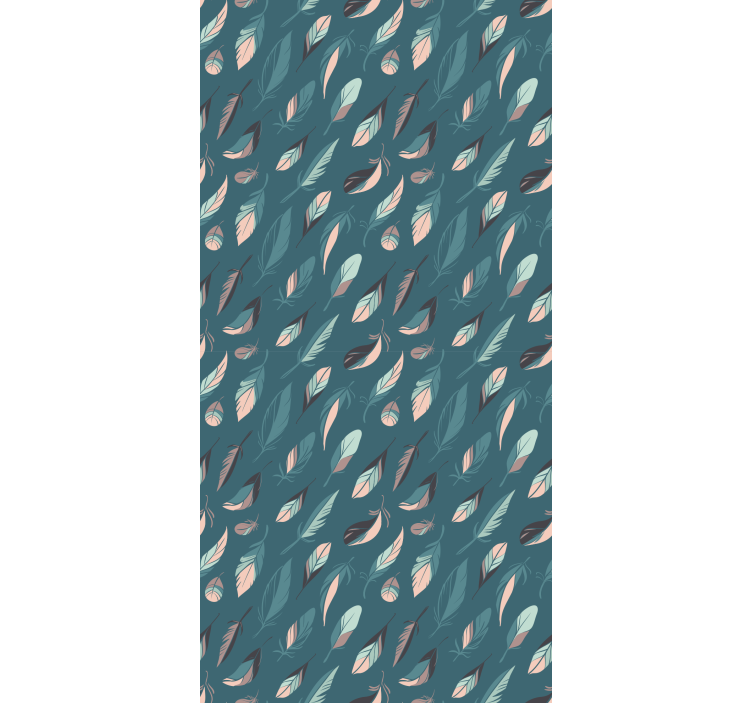 Papier peint moderne dessin vintage sans couture - TenStickers