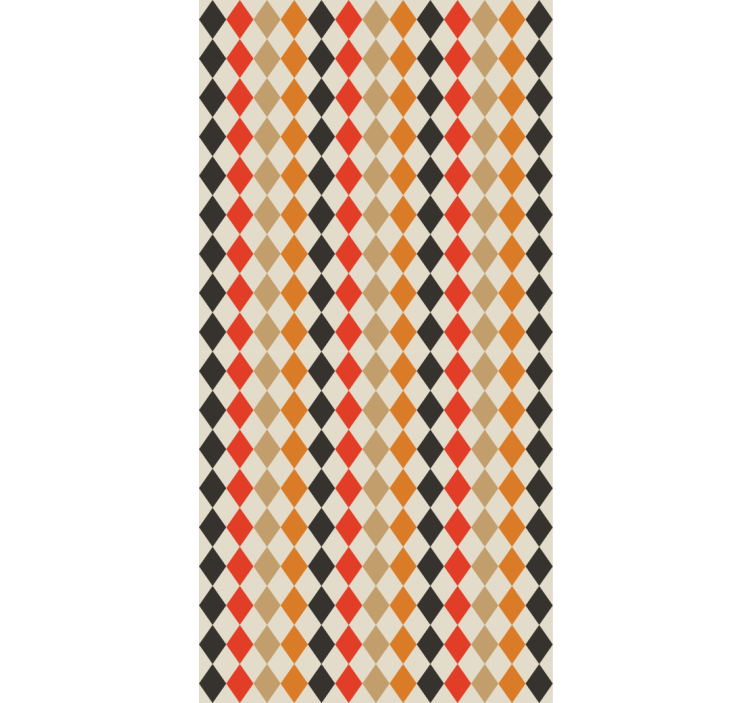 Papier peint moderne thème forme de diamant - TenStickers