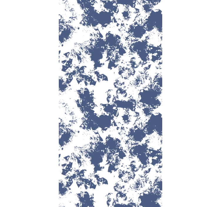 Papier peint moderne processus de peinture bleu cosmopolite - TenStickers
