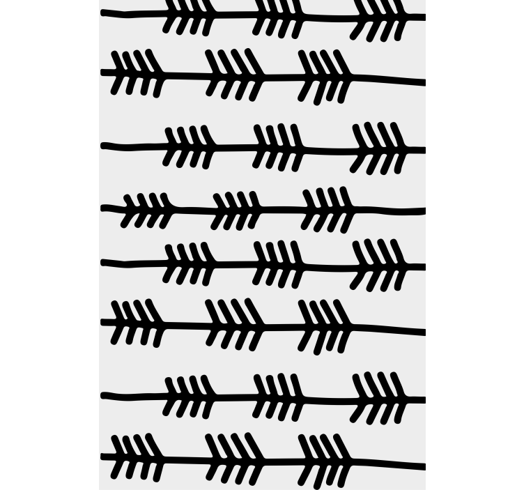 Papier peint moderne motif flèches - TenStickers