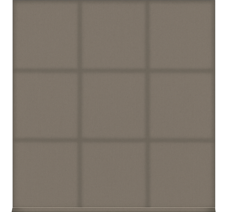 Papier peint salle à manger marron uni élégant - TenStickers