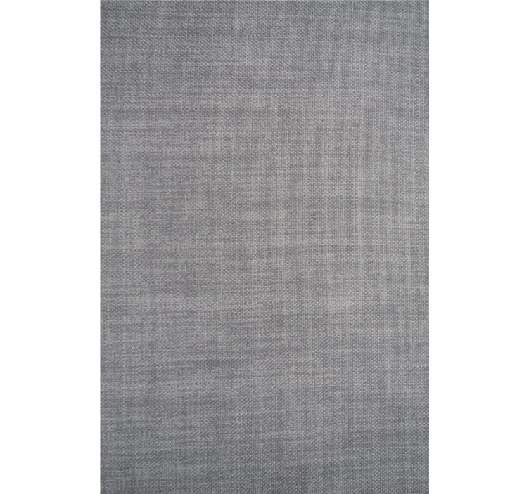Papier peint salle de bain imitation lin gris - TenStickers