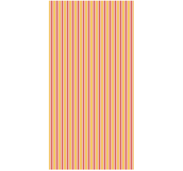 Papier peint salle de bain motif rayures colorées - TenStickers