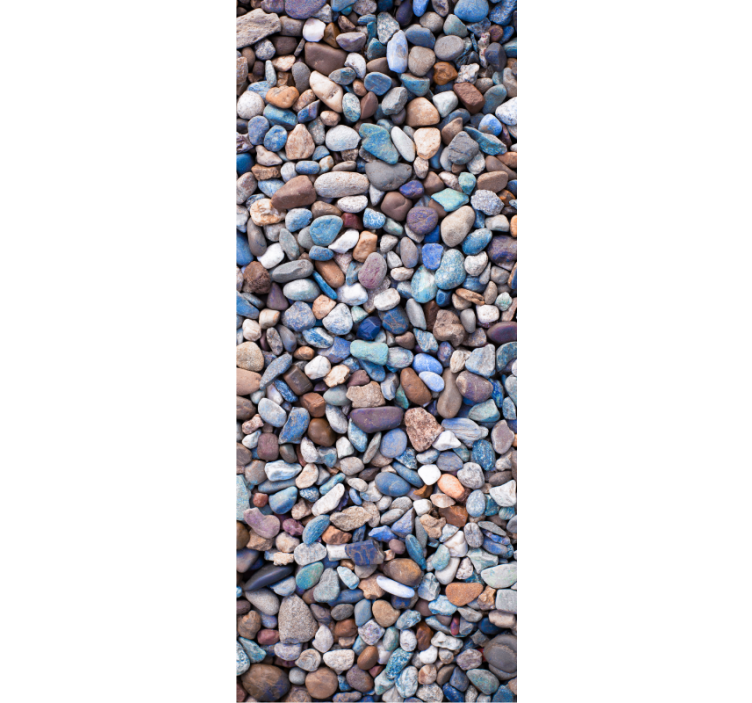 Papier peint cuisine pierres colorées - TenStickers