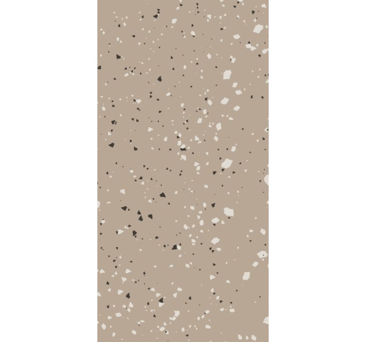 Papier peint cuisine texture terrazzo beige - TenStickers