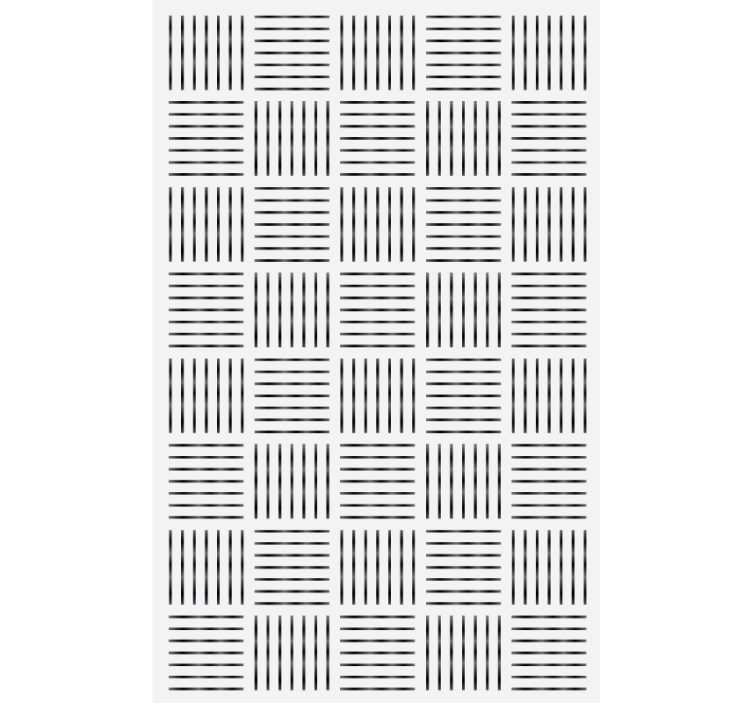 Papier peint cuisine lignes nordiques - TenStickers