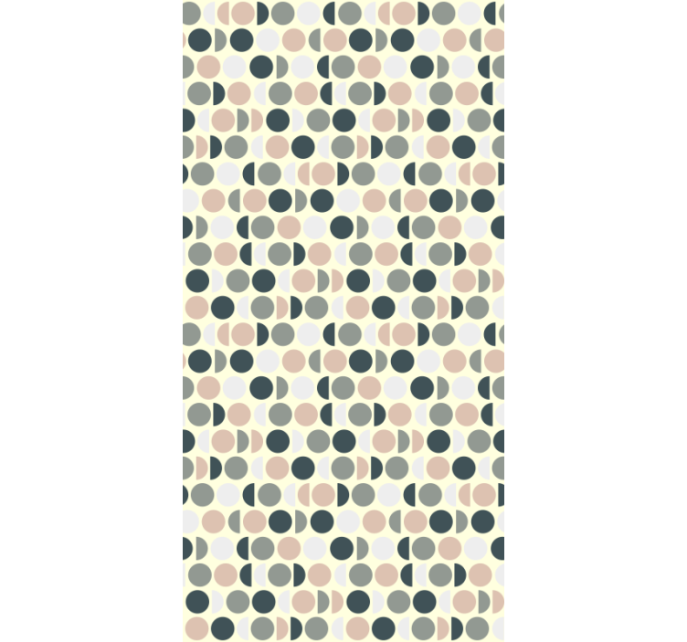 Papier peint cuisine cercles élégants - TenStickers