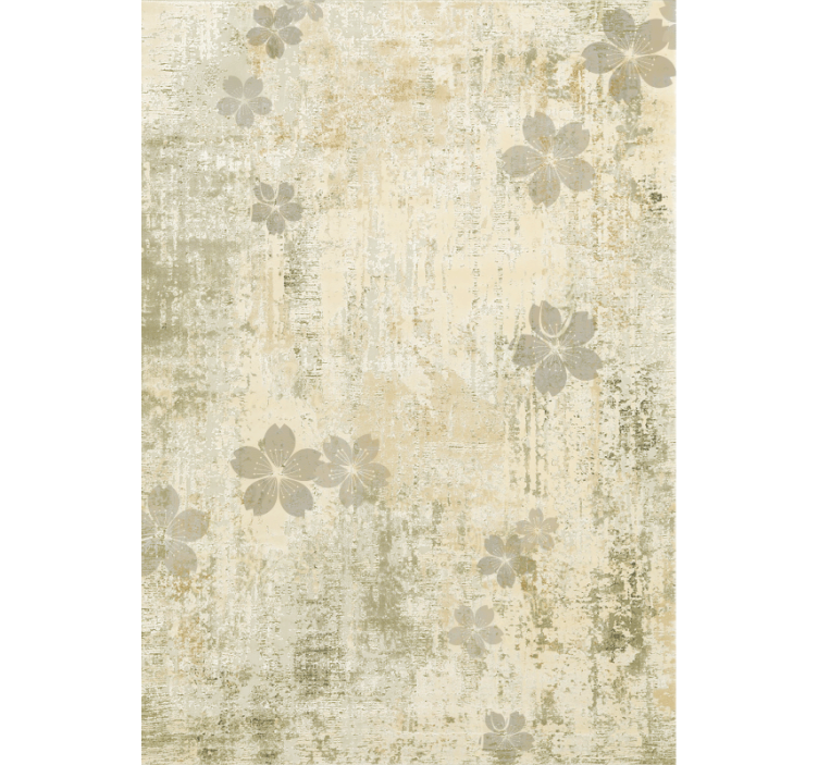 Papier peint salon élégance florale subtile - TenStickers