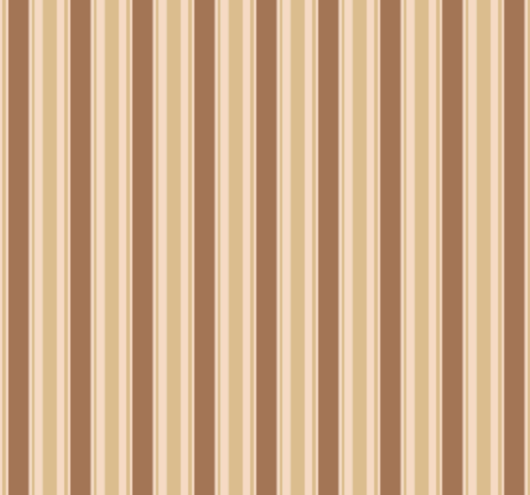 Papier peint salon motif rayé marron - TenStickers
