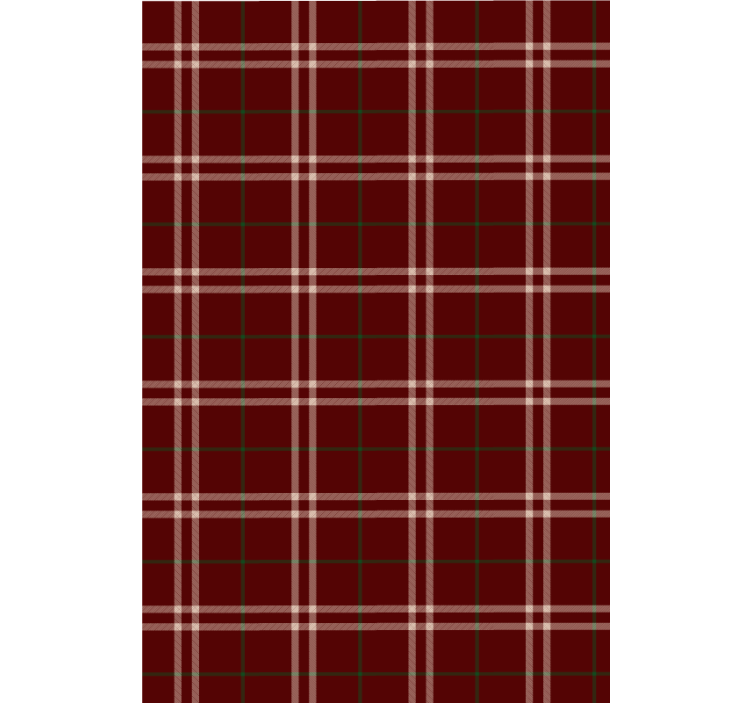 Papier peint salon motif tartan - TenStickers