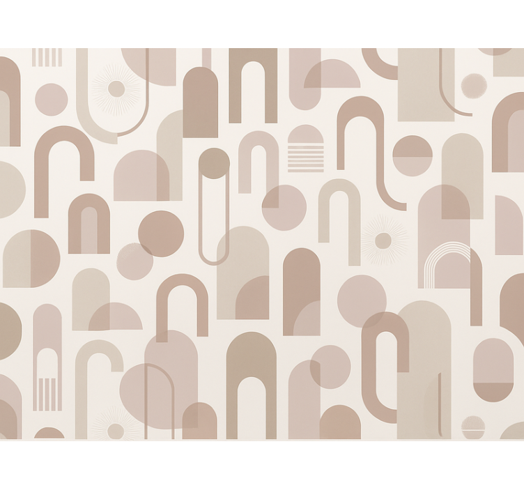 Papier peint chambre adulte motif moderne - TenStickers