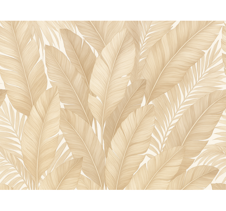 Papier peint chambre adulte botanique douce - TenStickers