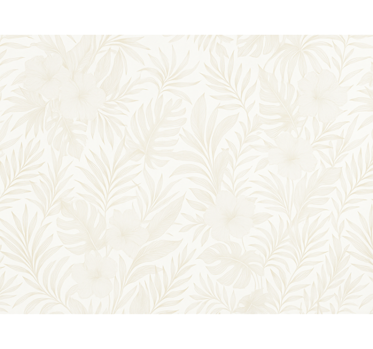 Papier peint chambre adulte tropical neutre - TenStickers