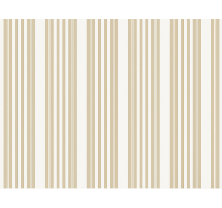 Papier peint salon motif rayé beige vega - TenStickers