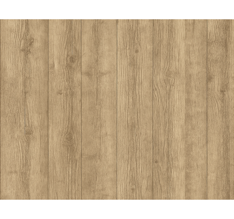 Papier peint bois chêne naturel poncé vertical - TenStickers