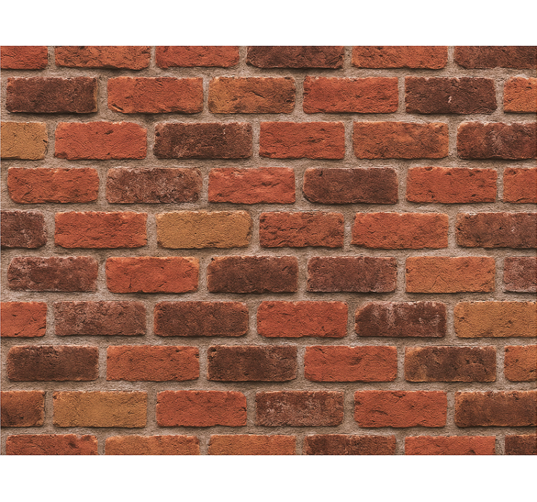 Papier peint chambre adulte pierre brique rustique - TenStickers