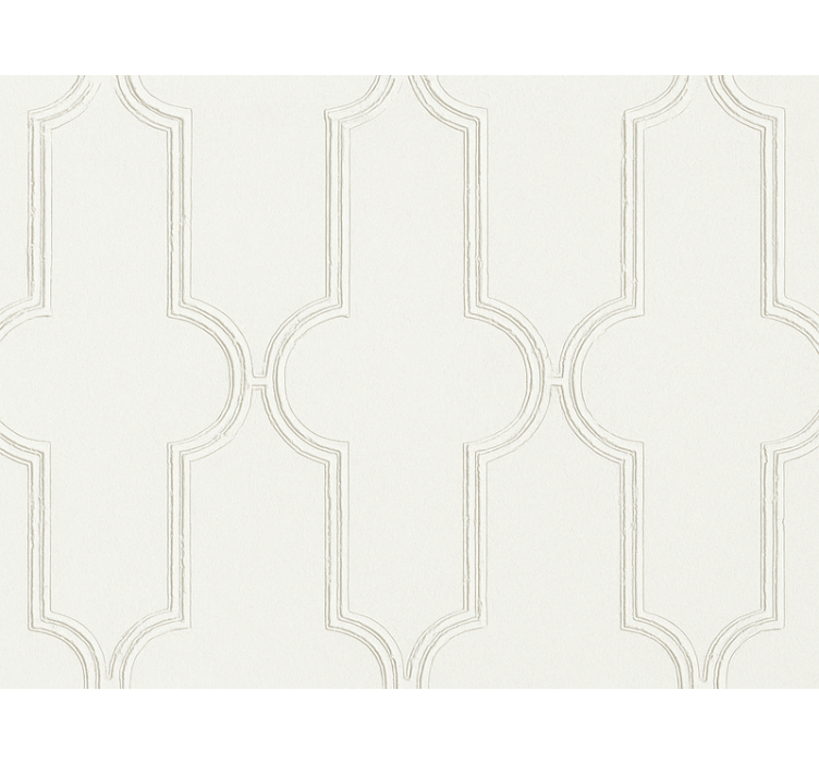 Papier peint chambre adulte panneau blanc - TenStickers