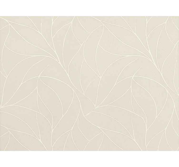 Papier peint chambre adulte design floral pâle - TenStickers