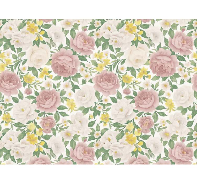 Papier peint chambre adulte motif botanique mystérieux fumé - TenStickers