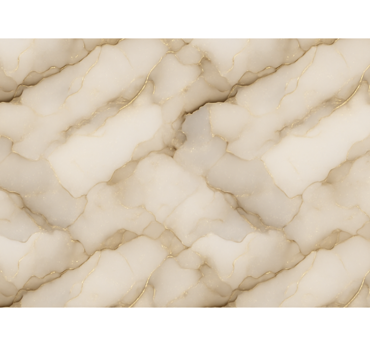 Papier peint chambre adulte marbre blanc et or luxe - TenStickers
