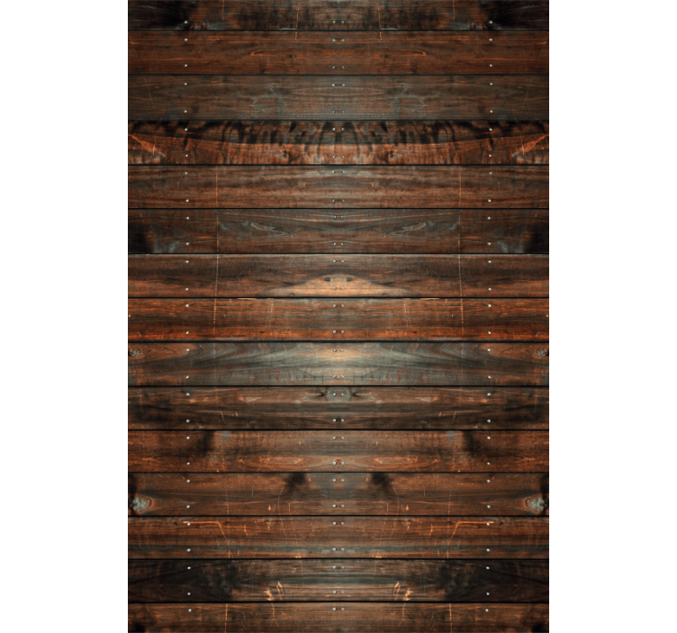 Papier peint chambre adulte bois foncé - TenStickers