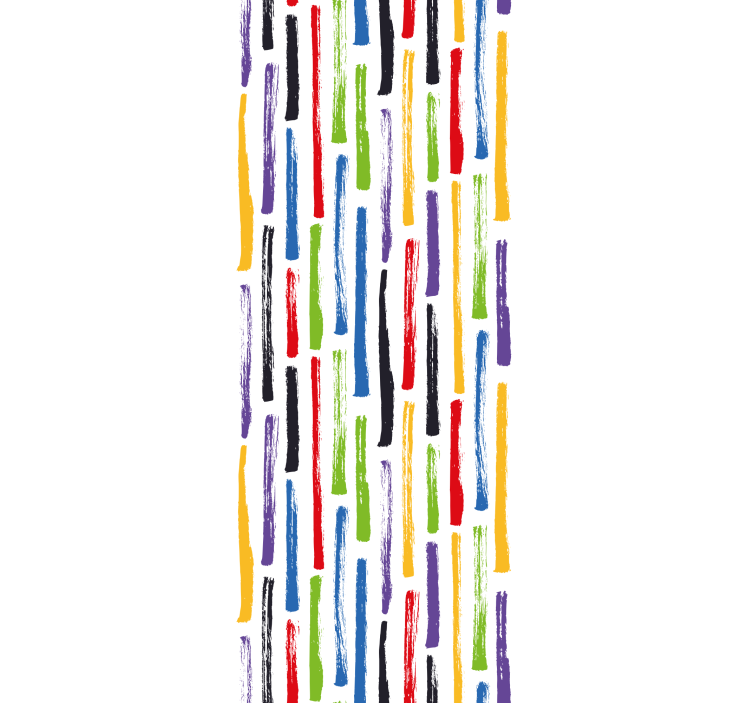 Papier peint chambre adulte motif coloré - TenStickers