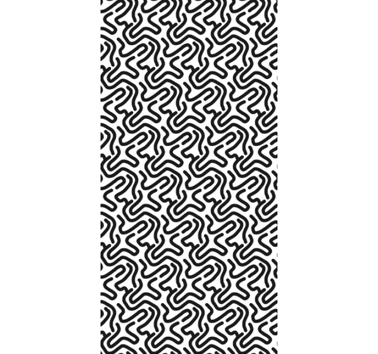 Papier peint chambre adulte motif labyrinthe - TenStickers