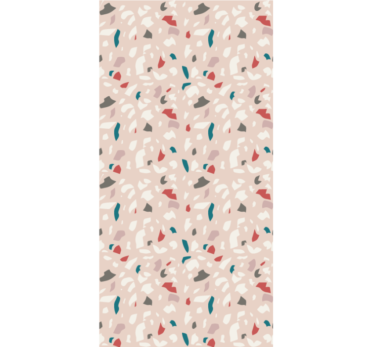 Papier peint chambre adulte motif effet terrazzo - TenStickers