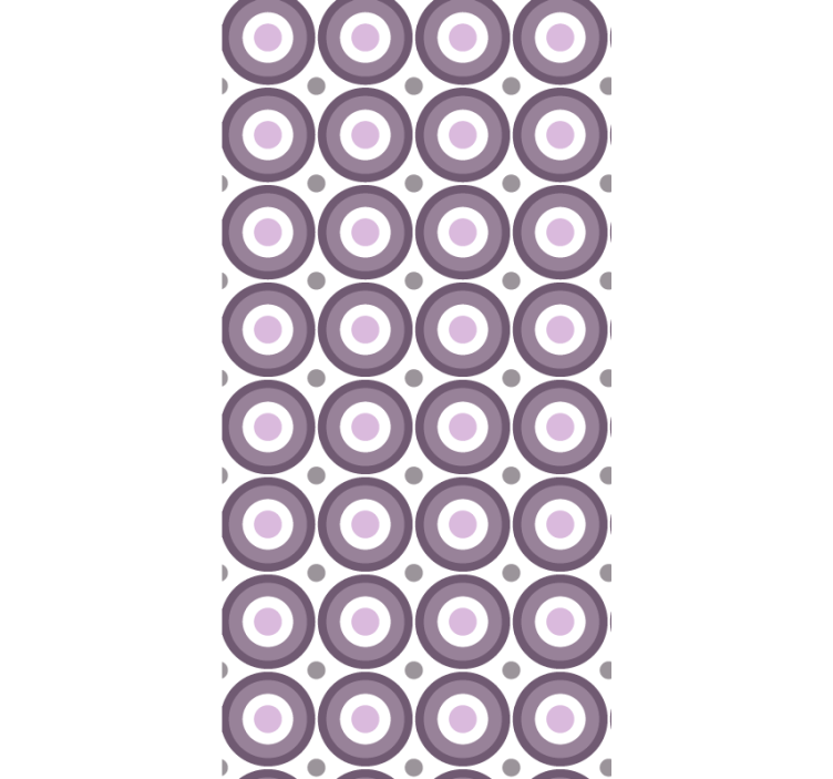 Papier peint chambre adulte lilas style années 70 - TenStickers