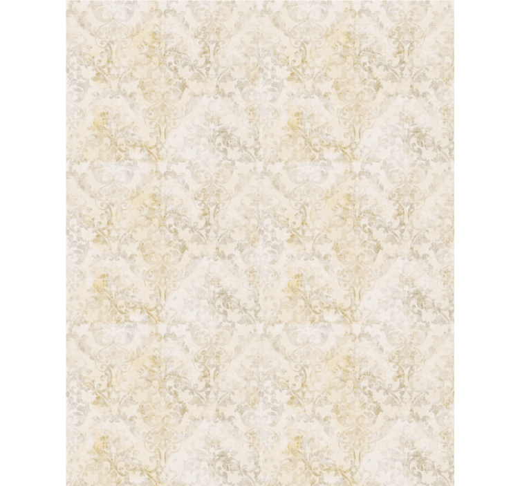 Papier peint chambre adulte motif damassé vintage - TenStickers