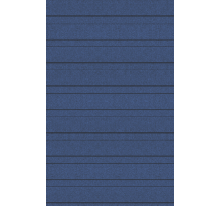 Papier peint chambre adulte rayures bleues - TenStickers