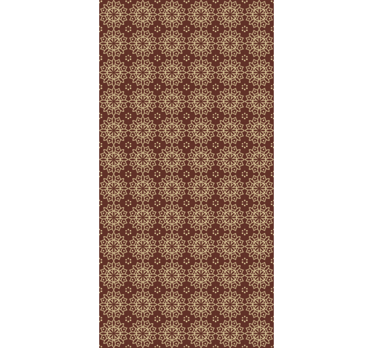 Papier peint chambre adulte motif géométrique - TenStickers