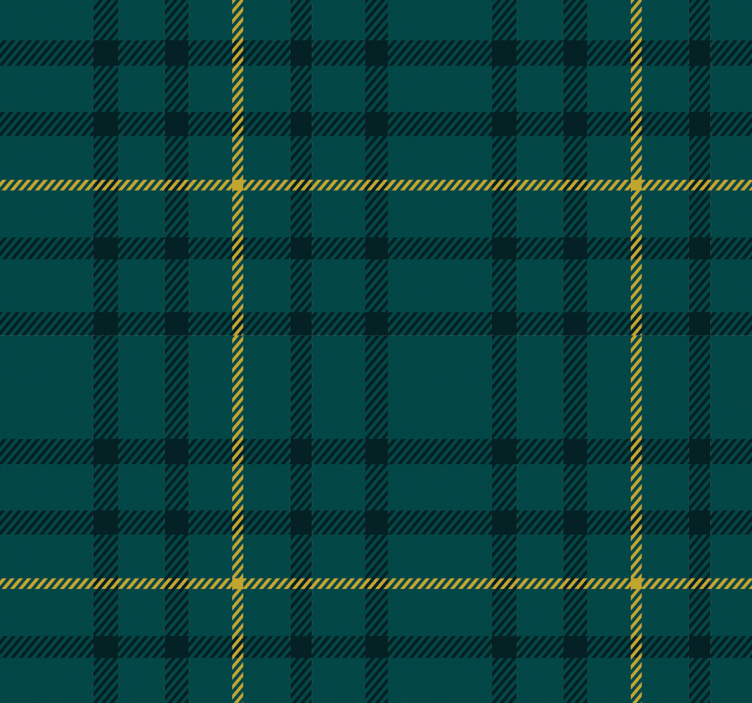 Papier peint chambre motif "burberry" manta - TenStickers