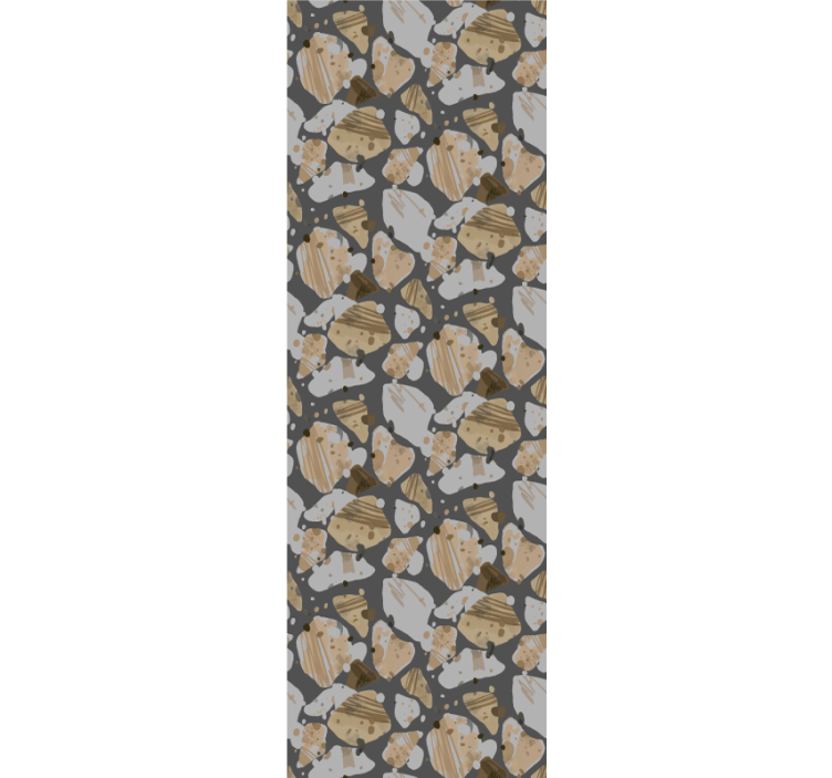 Papier peint chambre motif terrazzo ciment - TenStickers