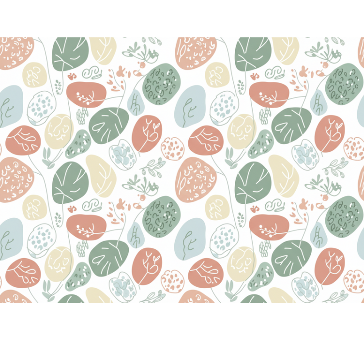 Papier peint chambre enfant motifs animaux doux - TenStickers