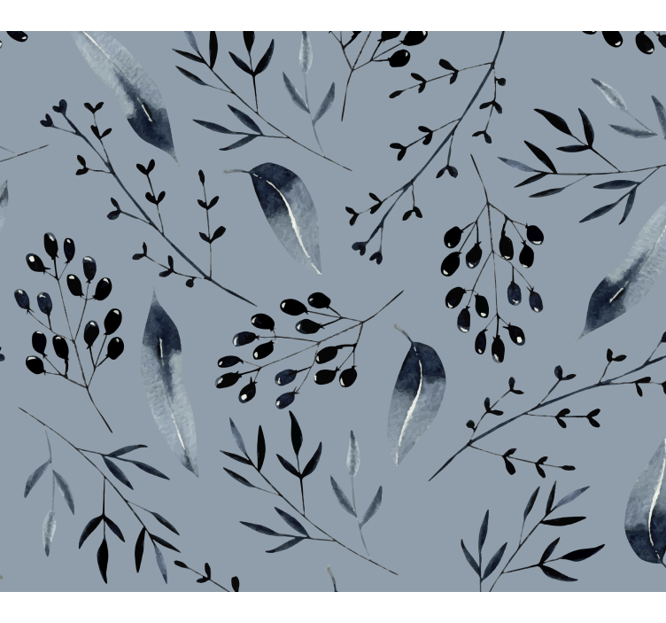 Papier peint arbres gris pour le salon - TenStickers