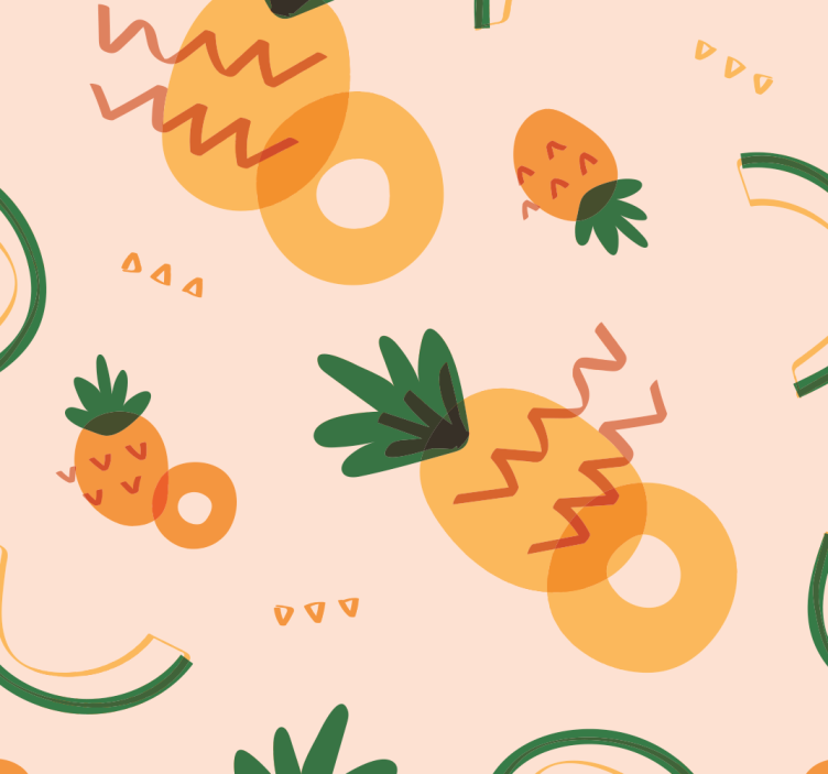 Papier peint cuisine motif de délice fruité - TenStickers